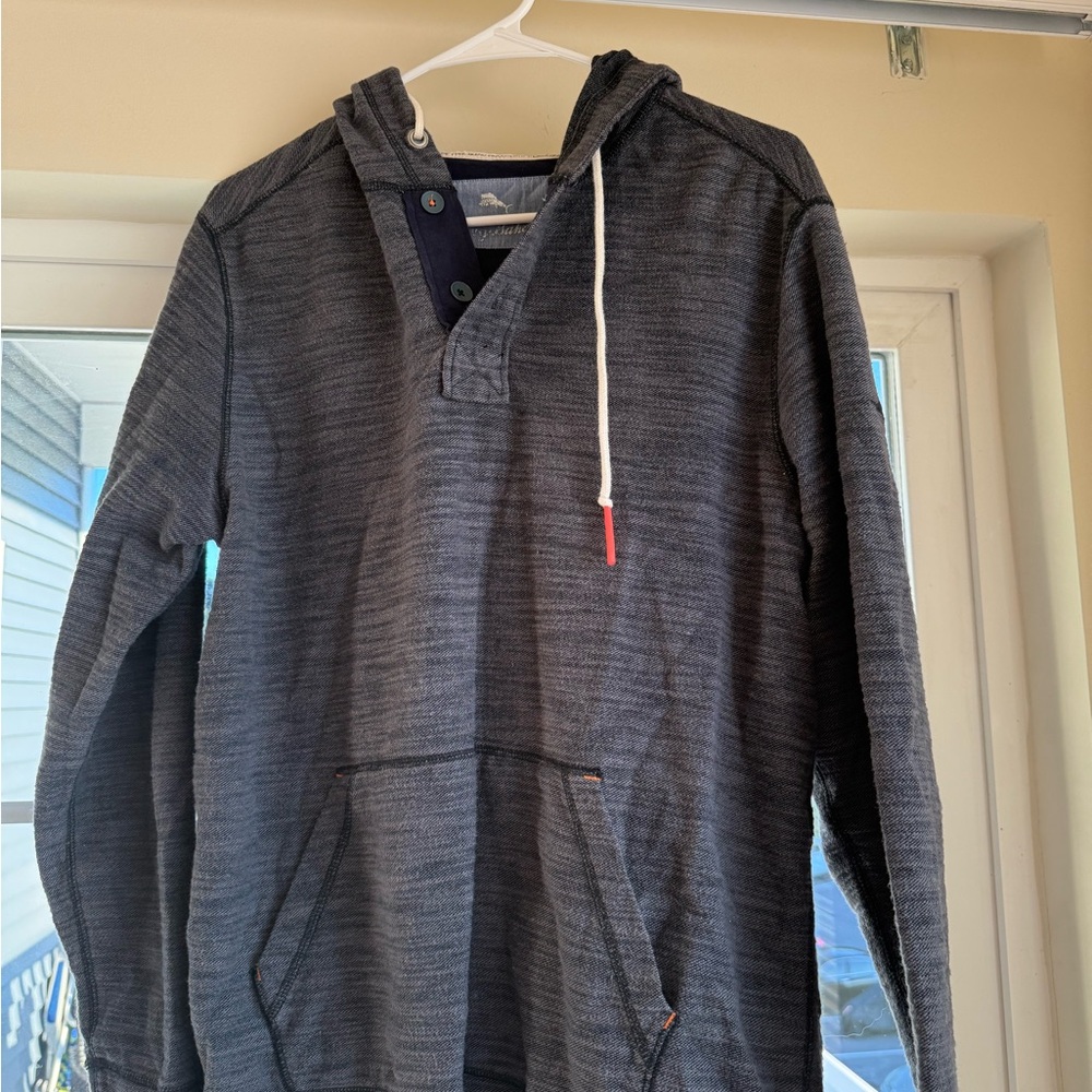 Tommy Bahama Gray Lightweight Shirt Jacket